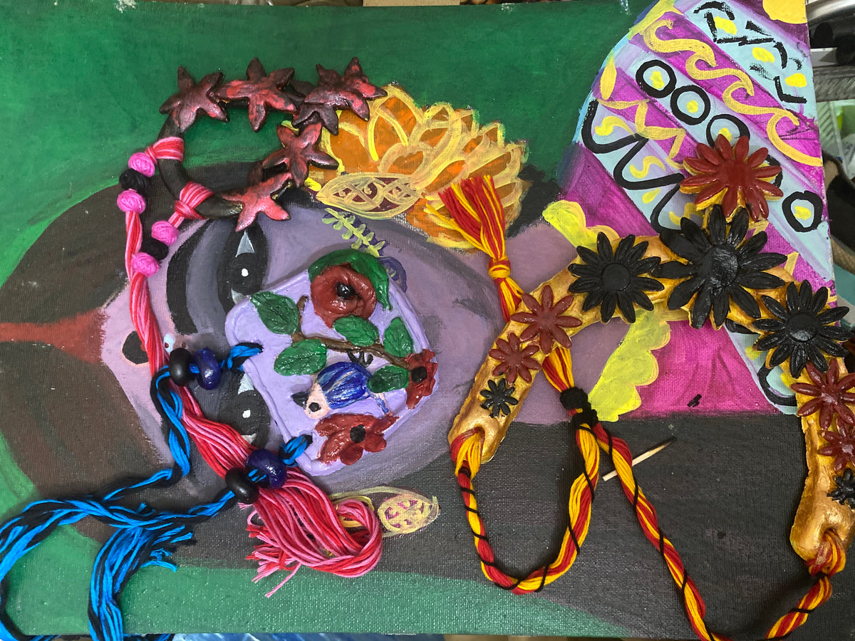 Handmade clay jewellery
