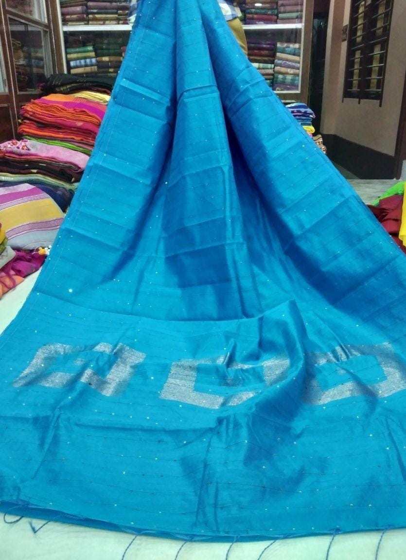 Sequence Box Handloom Saree