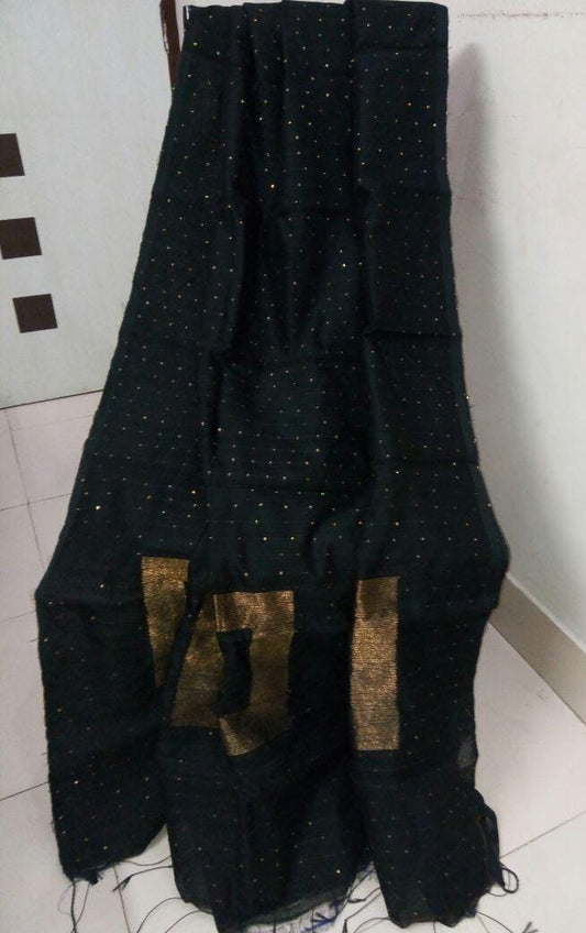 Sequence Box Handloom Saree