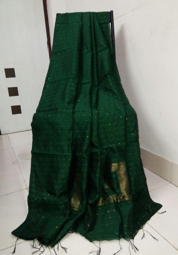 Sequence Box Handloom Saree