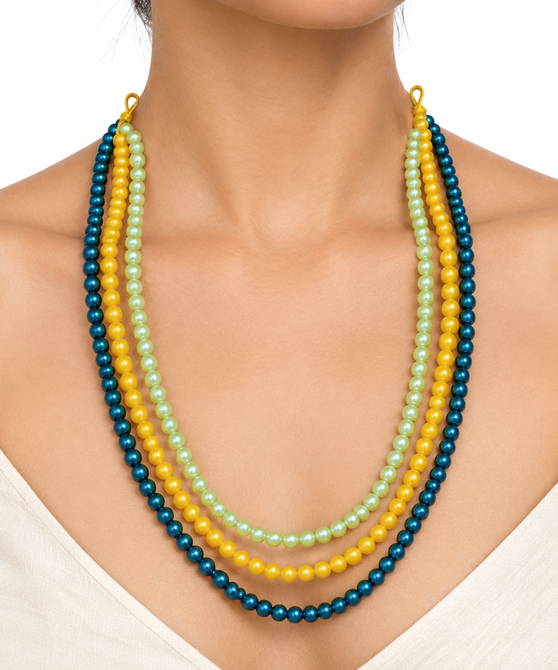 Moti mala necklace