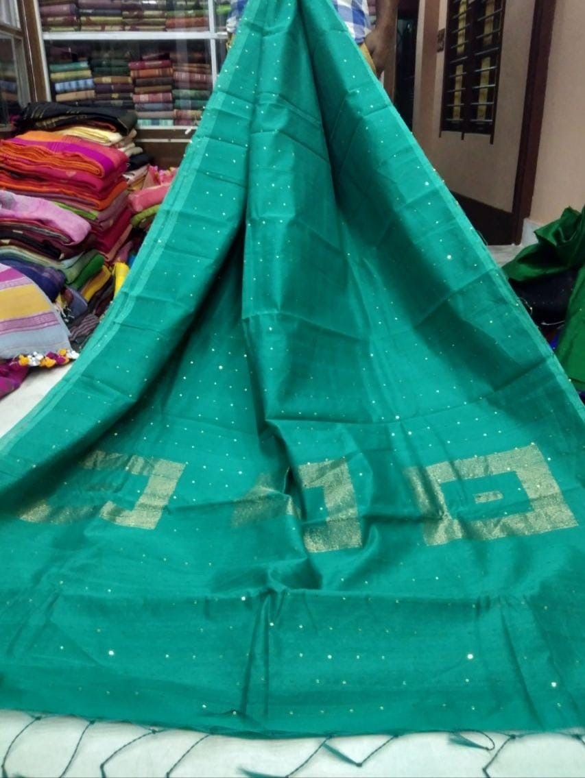 Sequence Box Handloom Saree